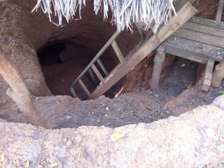 Abris souterrains d'Agongointo