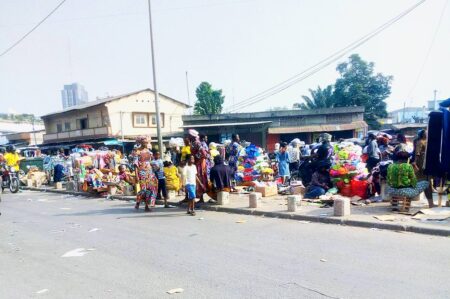 Cotonou, marché dantokpa fête de fin d'année 2021