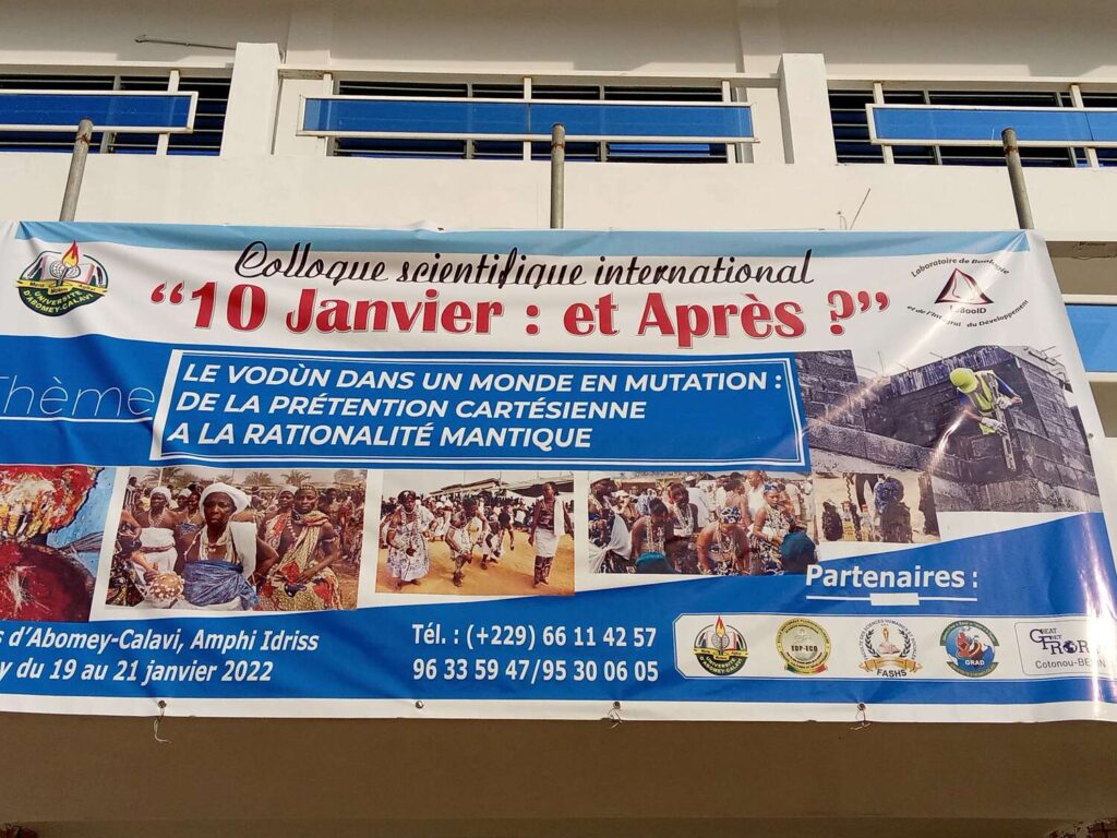 Colloque scientifique international 10 Janvier: et après?