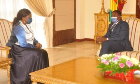 UNFPA delegation visits Togolese President