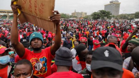 Manifestation au Ghana, 29 personnes personnes arrêtées
