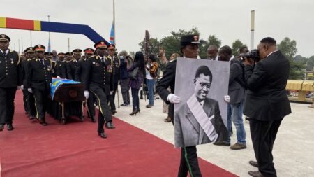 RDC : La dépouille de Patrice Lumumba a été inhumée Patrice Lumumba inhumé