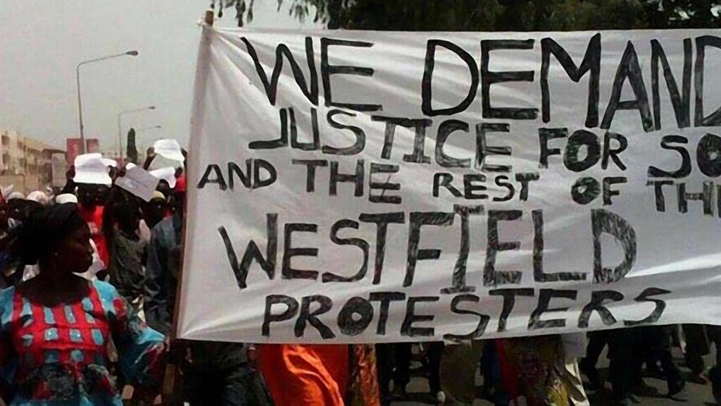 The Gambian justice system has sentenced five people to death for the assassination of opposition politician Solo Sandeng in 2016 during a demonstration.