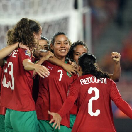 Morocco's surprise victory over Nigeria. The Atlas Lionesses will face the South Africans in the final of the 2022 Women's Cup of Nations on Saturday 23 July 2022 in Rabat.