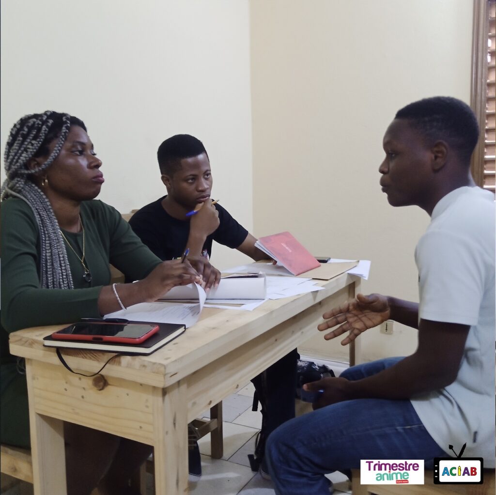 Les responsables de l’Association des Cinéastes de l’Image Animée du Bénin (ACIAB) ont procédé ce samedi 10 septembre 2022 à l’Espace de co-working de l’association au groupe Plutonium Center à Cotonou, à la délibération des résultats du test de sélection au trimestre animé Porto-Novo 2022. Les travaux sont conduits par un jury composé de six experts des métiers du cinéma d’animation.