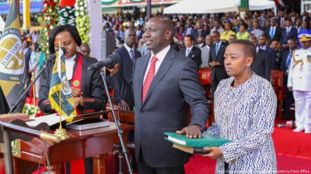 William Ruto investit président de la République du Kenya