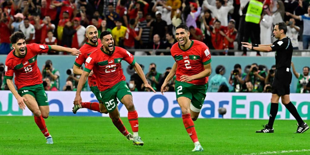 Le Maroc élimine l'Espagne en huitième de finale