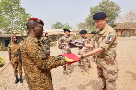 Fin des opérations de l'armée française Sabre au Burkina Faso