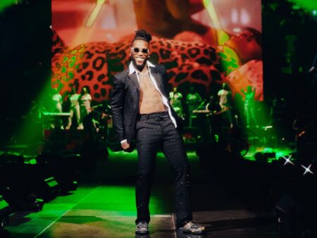 Burna Boy sur scène