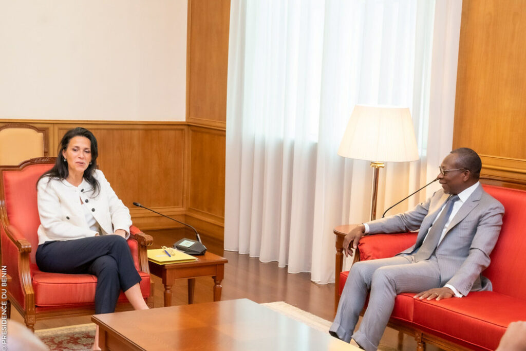 Chrysoula Zacharopoulou visits Talon: Benin and France revive their cooperation