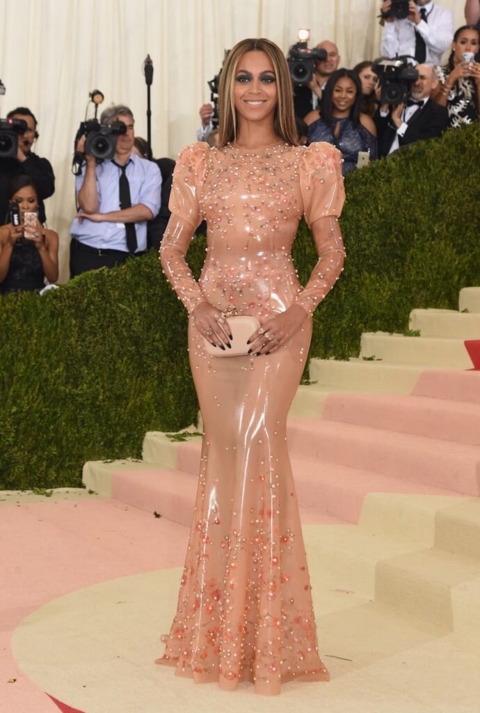 Beyonce au Met Gala 2016. La célébrité américaine brille, une fois encore, par son absence au Met Gala 2023