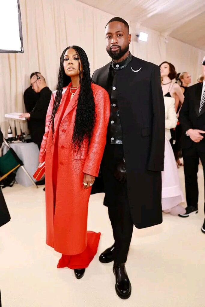 Gabrielle Union et Dwayne Wade sur le tapis rouge du Met Gala 2023