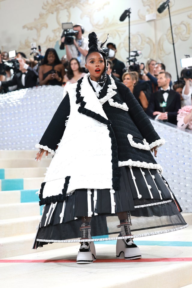 Janelle Monáe sur le tapis rouge du Met Gala 2023