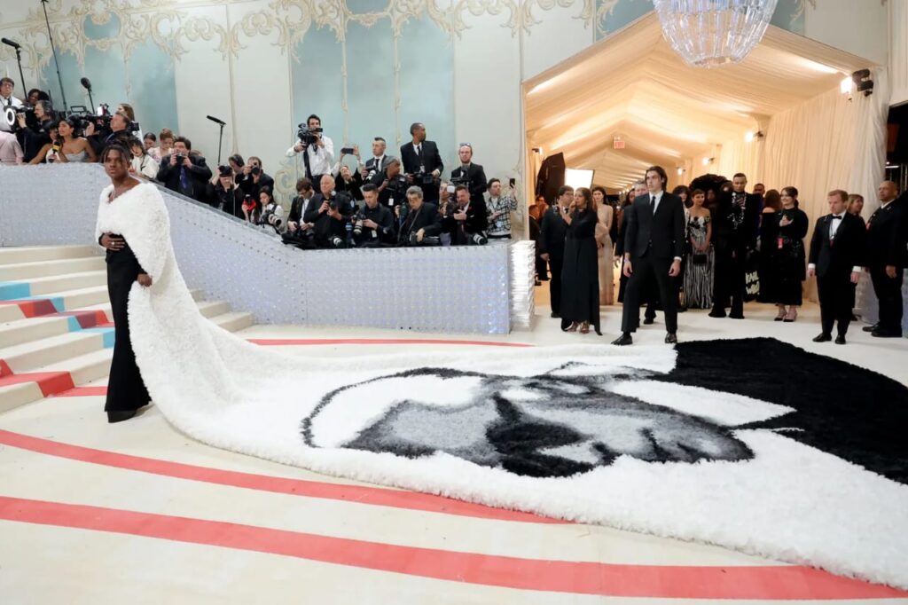 Jeremy Pope sur le tapis rouge du Met Gala 2023