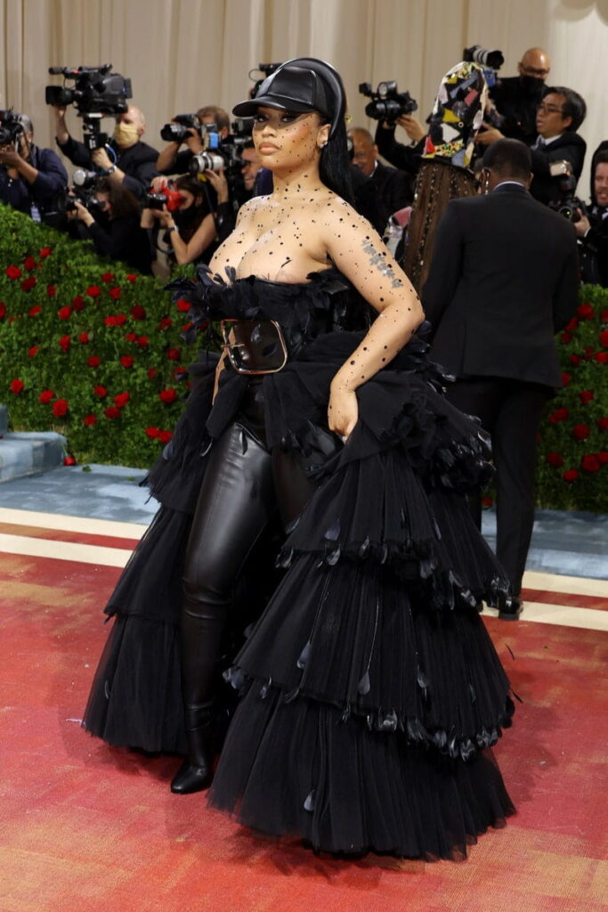 Nicki Minaj en 2022 au Met Gala.