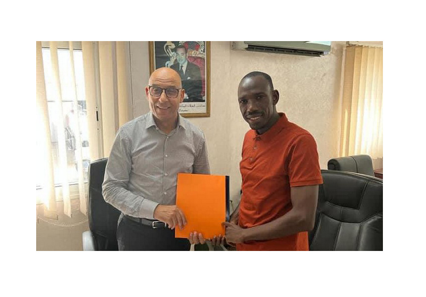 Tidiane Koita, à droite